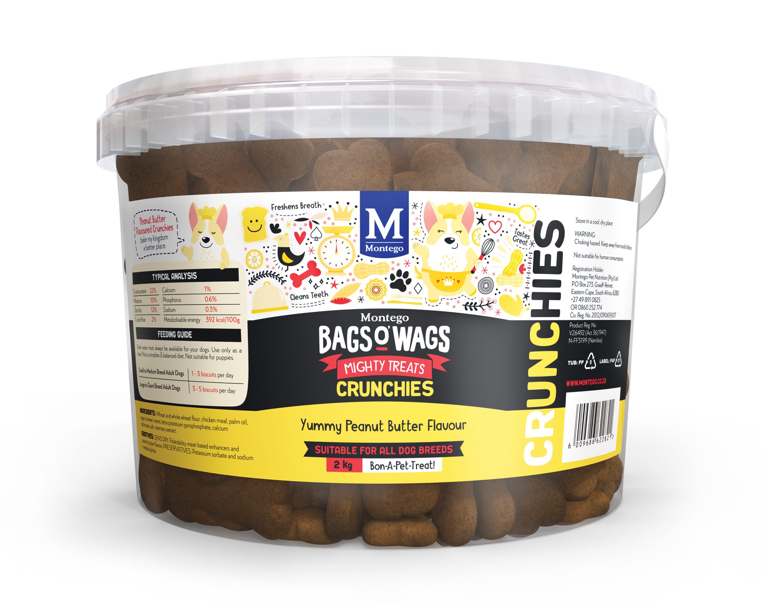 Bag O Wags - Crunchies Peanut Butter