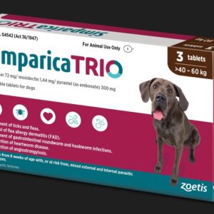 Simparica Trio 40-60Kg 3`s Brown