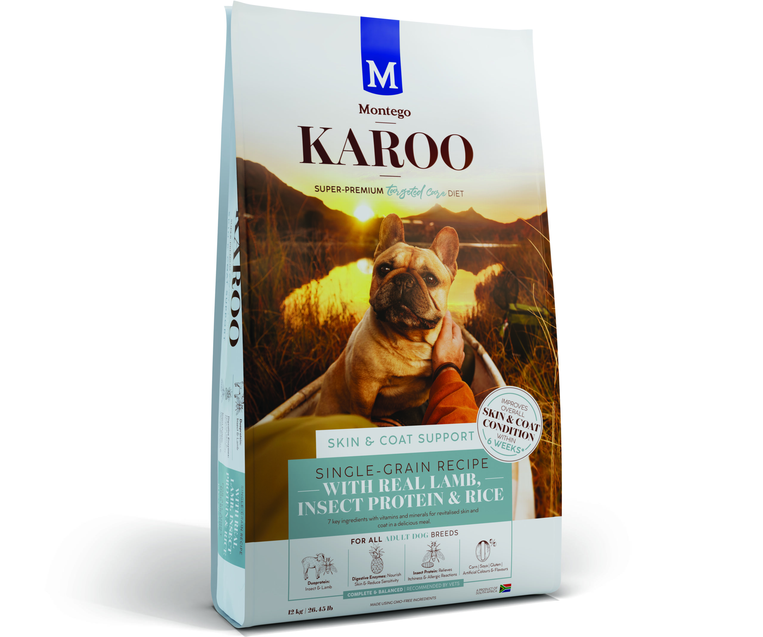 Karoo Dog Adult - Lamb & Insect Protein Skin & Coat Support