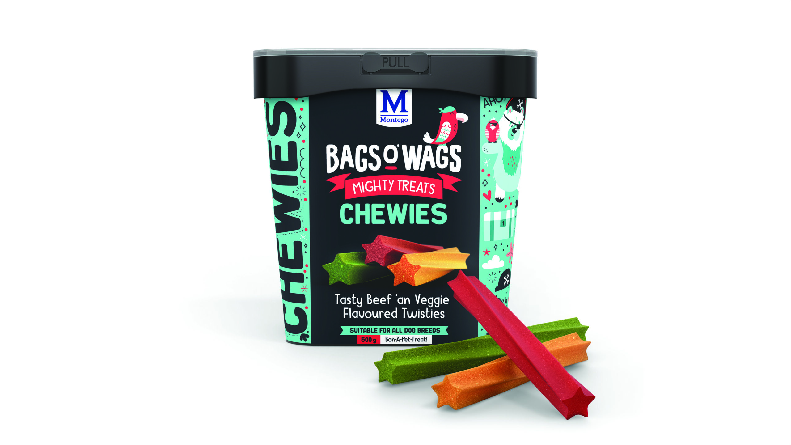 Bags O Wags Beef & Veggie Sticks