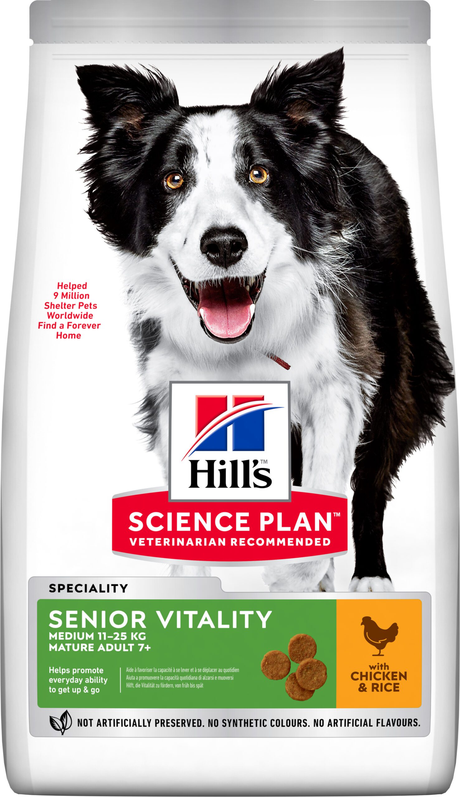Hill`s Senior Vitality Medium 7+ - Chicken