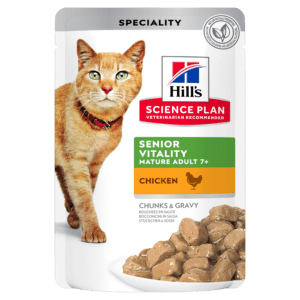 Hills Senior Vitality Mature Adult Wet Cat - Chicken