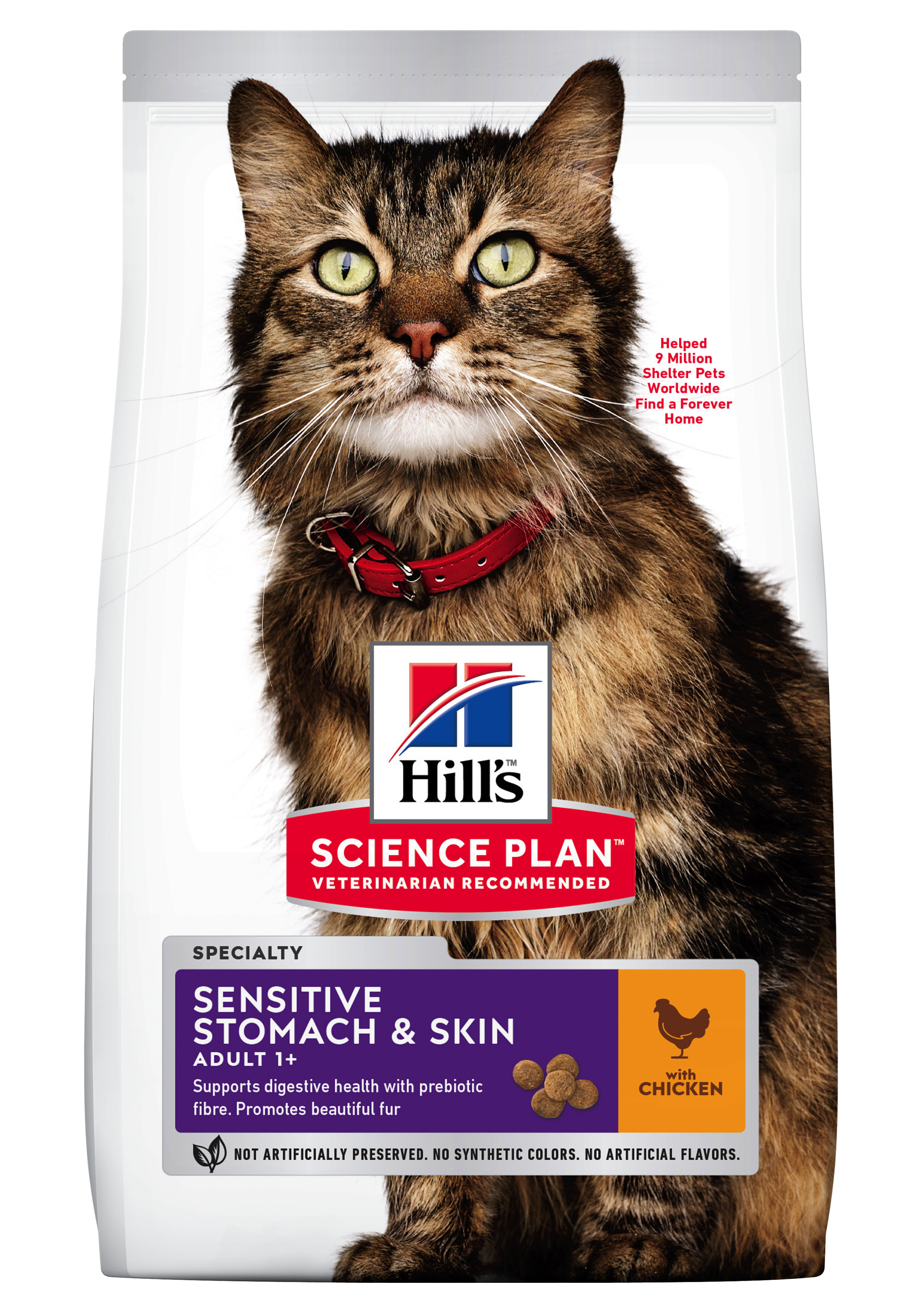 Hills Sensitive Stomach & Skin Adult Cat - Chicken