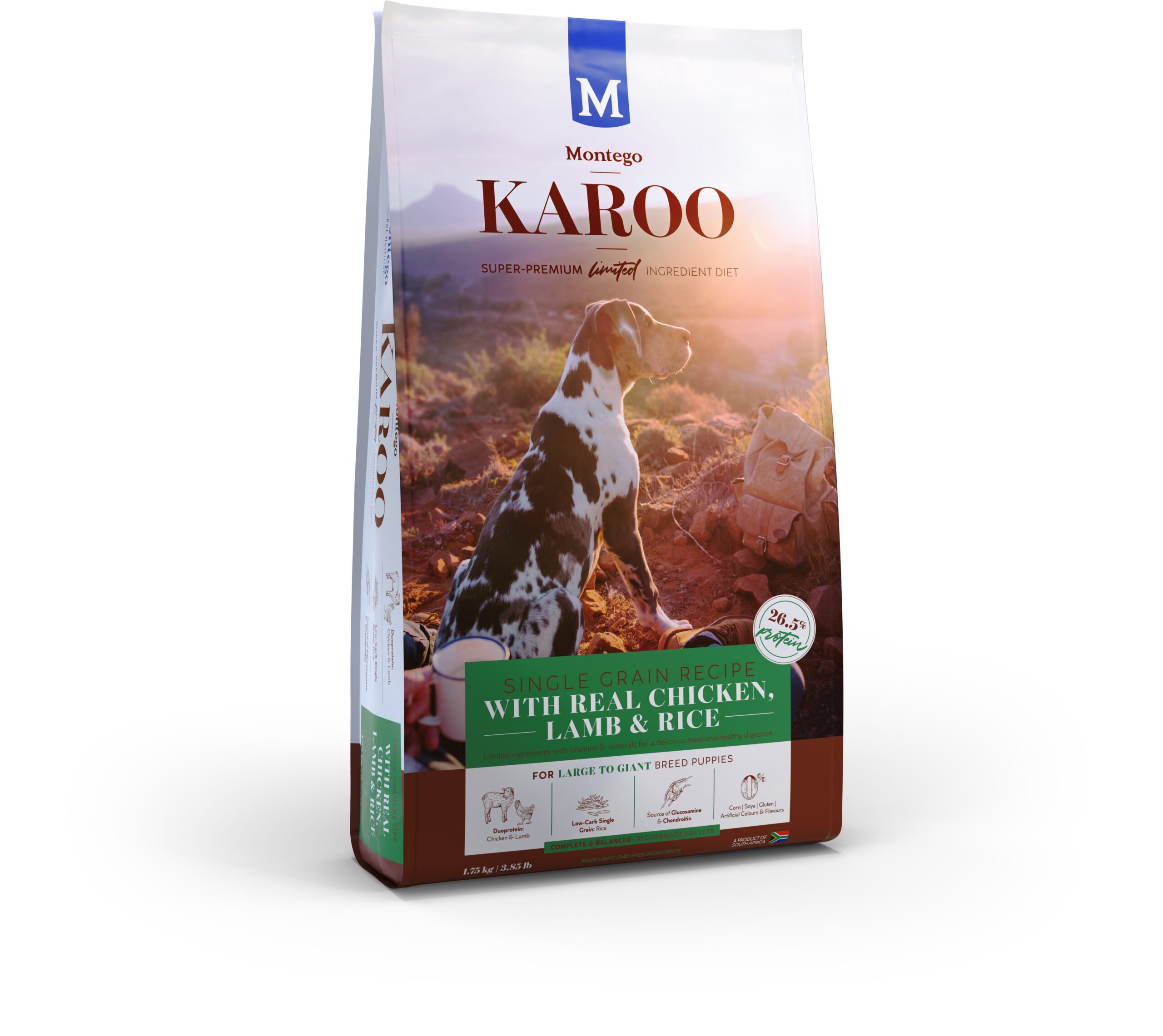 Karoo Puppy Large Breed - Chicken & Lamb