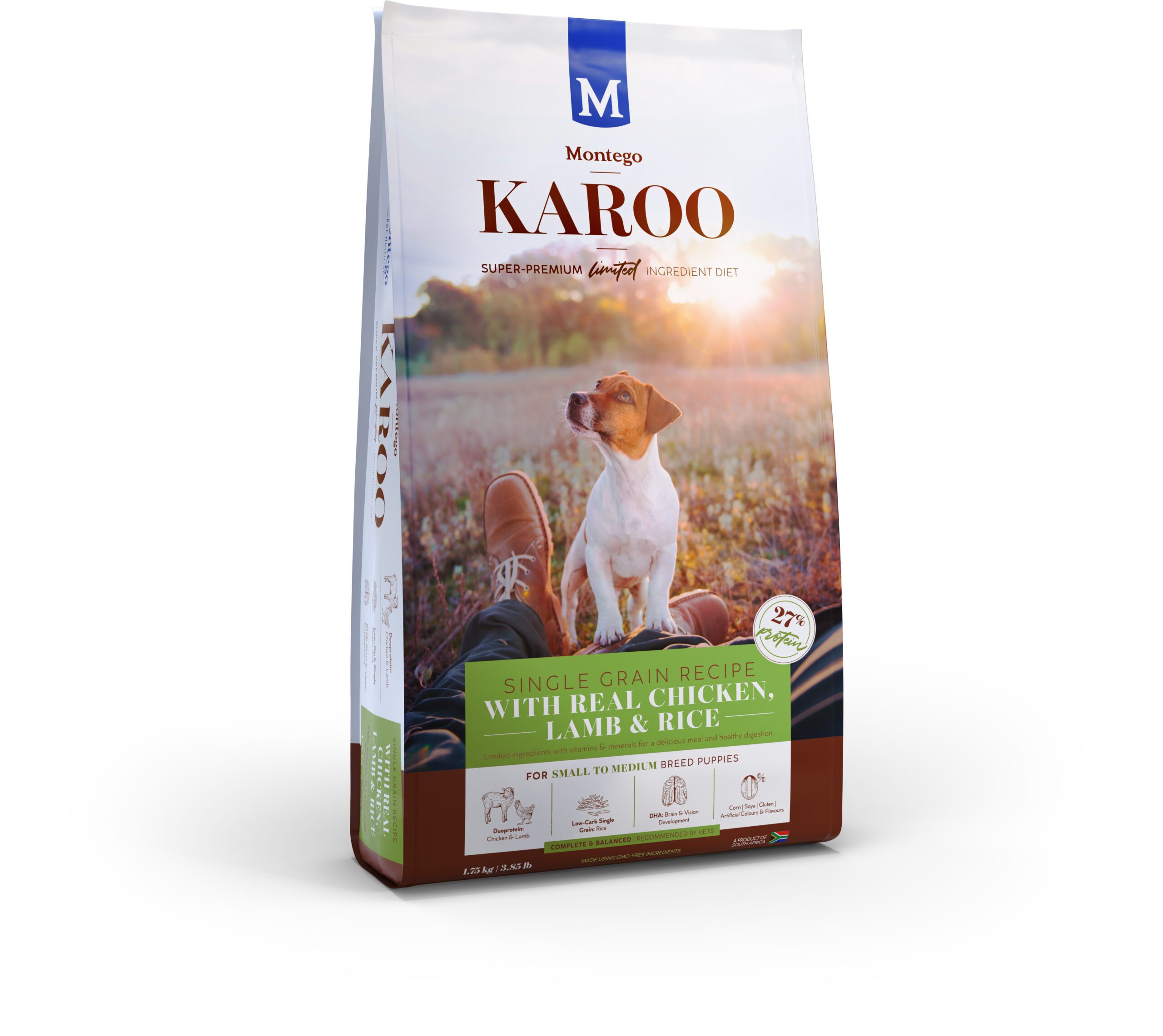 Karoo Puppy Small Breed - Chicken & Lamb