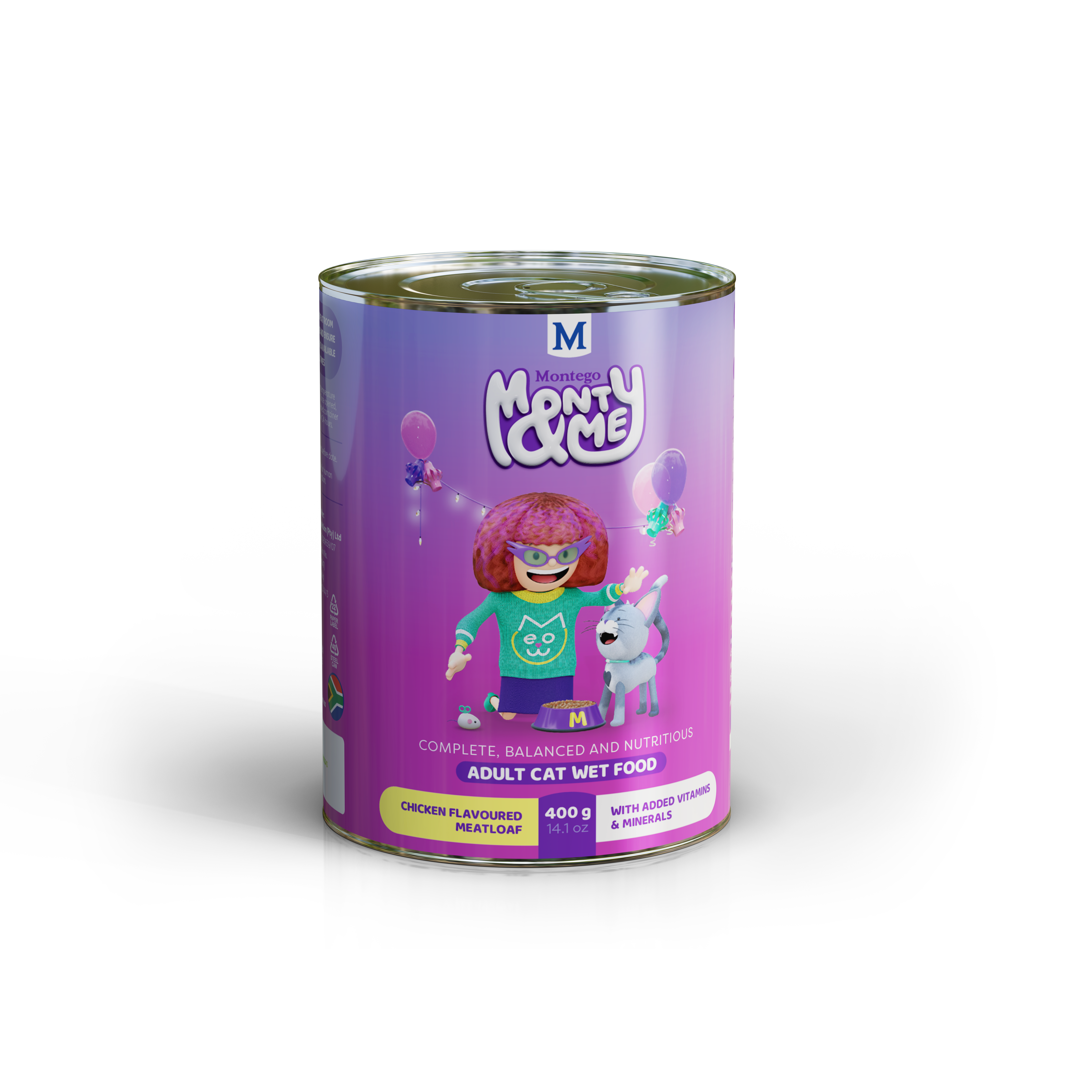 Bag O Wags - Monty & Me Adult Cat Wet Food