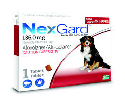 NexGard Dog 25.1 - 50Kg (136.0Mg) 1`s
