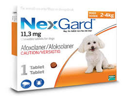 NexGard Dog 2 - 4Kg (11.3Mg) 1`s